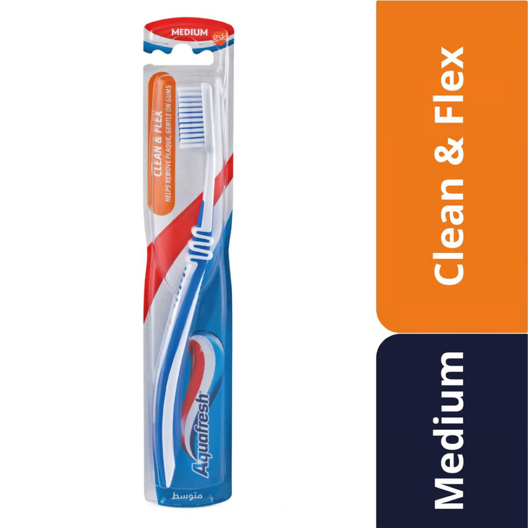 AQUAFRESH CLEAN N FLEX MEDIUM T/B
